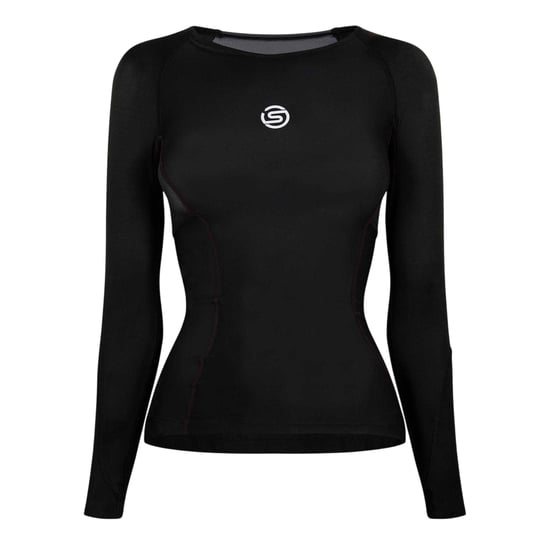 Skins - "Series-3" Base Layer Oberteil für Damen (Schwarz) - Image 2