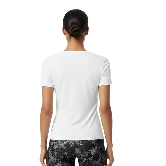USA Pro - T-Shirt für Damen, Polyamid (Weiß) - Image 3