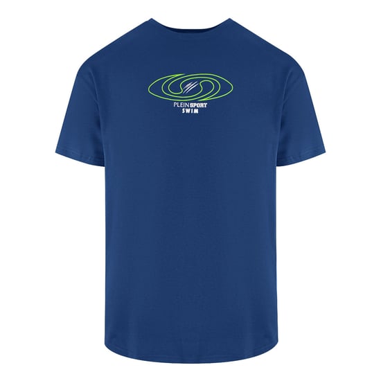 T-Shirt mit kurzen Ärmeln in Dunkelblau - Image 1