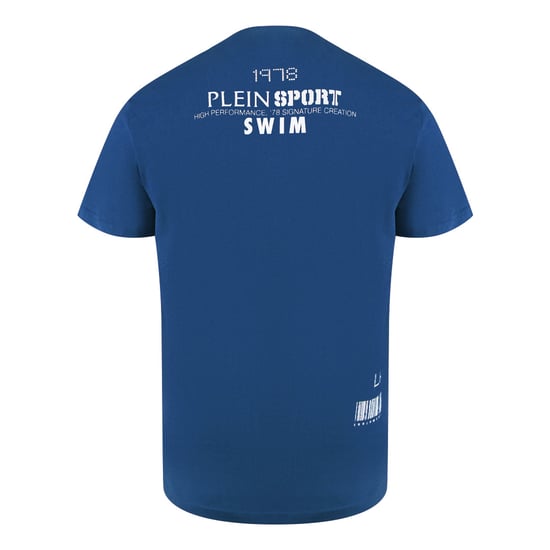 T-Shirt mit kurzen Ärmeln in Dunkelblau - Image 2
