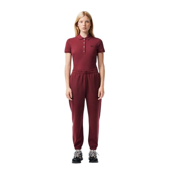 Lacoste - Jogginghosen für Damen (Burgunderrot) - Image 1
