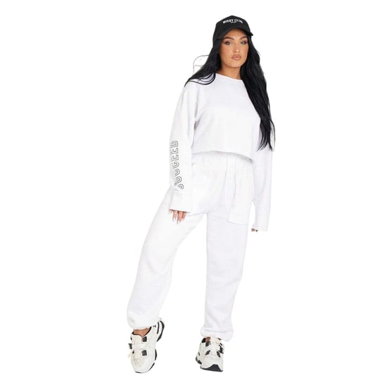 Missy Empire - Jogginghosen für Damen (Weiß) - Image 1