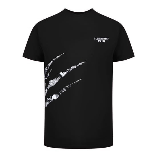 Kurzarm Rundhalsausschnitt Scratch Logo T-Shirt in Dunkelgrau - Image 1