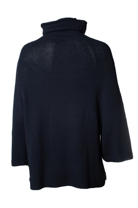 Theory, blauer Strickrollkragen - Image 3