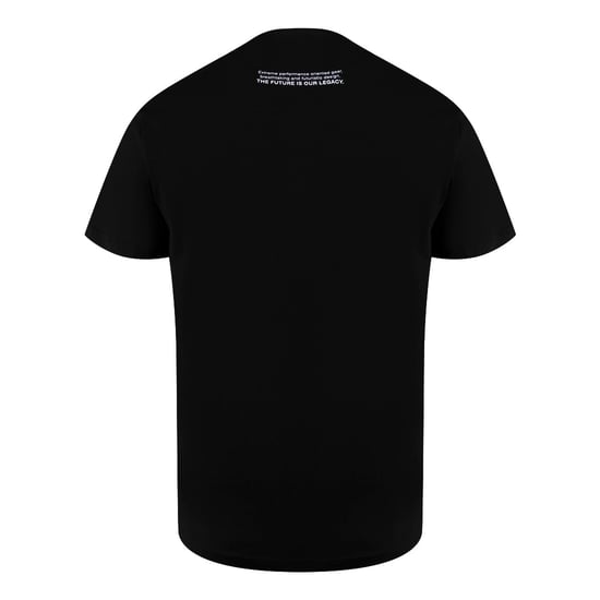Klassisches T-Shirt mit kurzen Ärmeln und Logo in Schwarz - Image 2