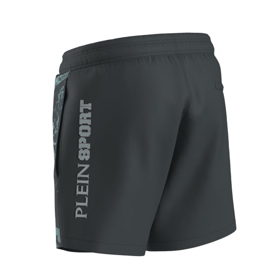 Wassertiger-Logo-Schwimmshorts in Anthrazit - Image 3