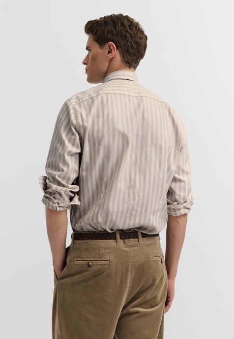 Bugatti Herren Freizeithemd Poplin Button-Down-Kragen - Image 2