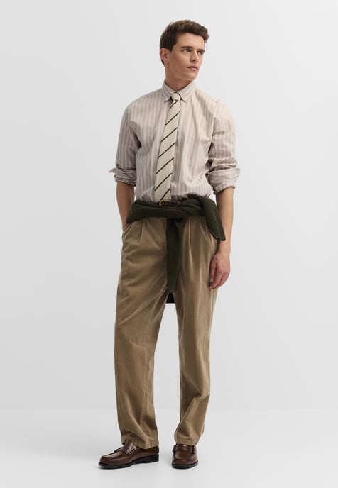 Bugatti Herren Freizeithemd Poplin Button-Down-Kragen - Image 3