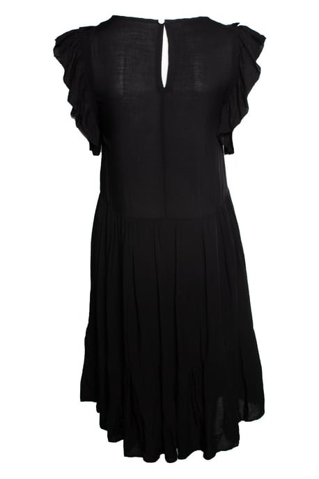 Zadig & Voltaire, schwarzes ärmelloses Rüschenkleid - Image 2