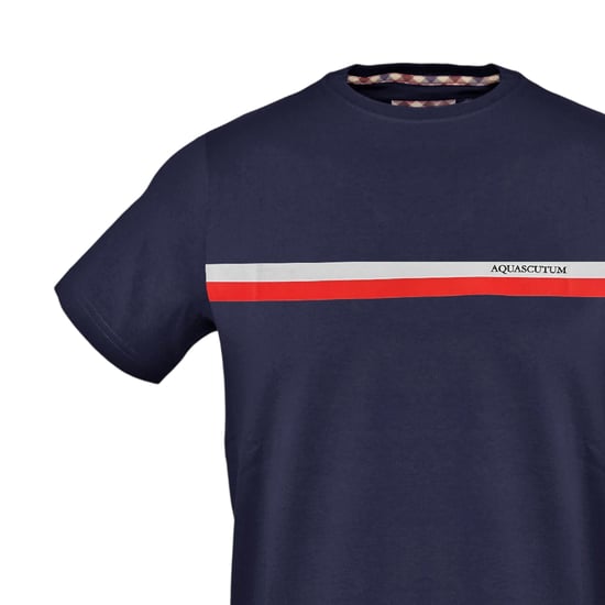 Aquascutum - T-Shirt für Herren (Marine) - Image 3