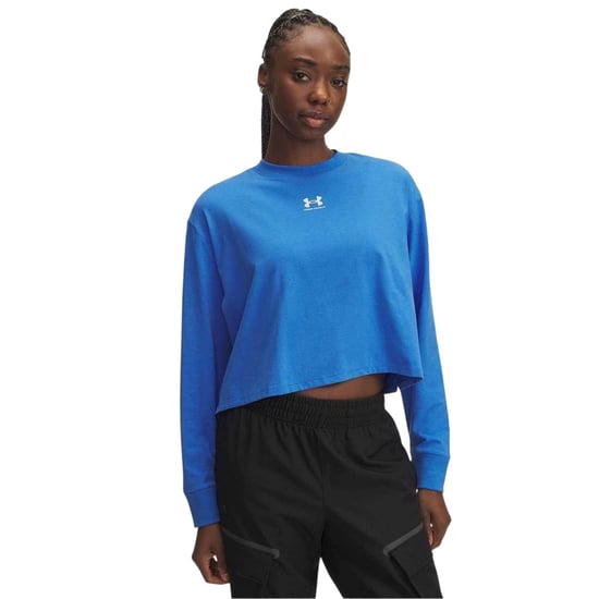 Under Armour - "Unstoppable" Sweatshirt für Damen, mit kurzem Reißverschluss, Fleece (Jasper) - Image 2