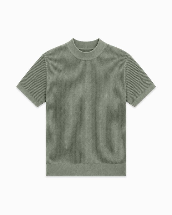 Black Bananas Knit T-shirt, - Image 1