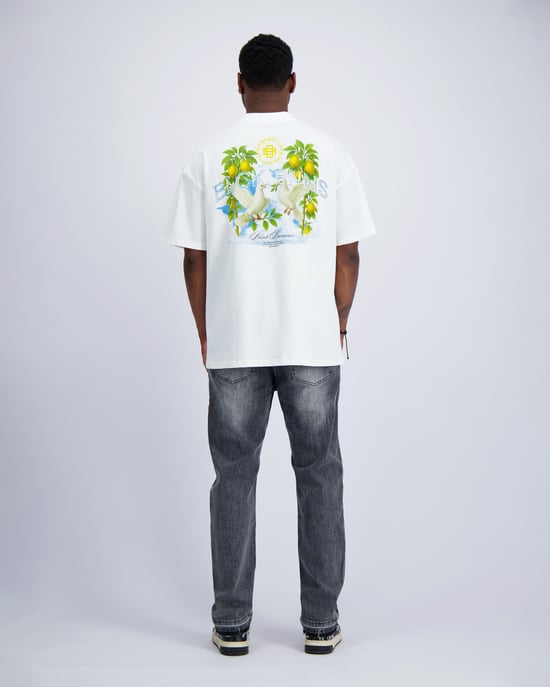 Black Bananas Doves T-shirt, - Image 2