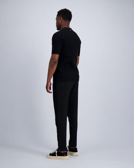 Black Bananas v Knit  Polo, - Image 5