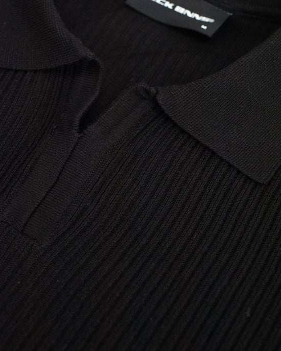 Black Bananas v Knit  Polo, - Image 6