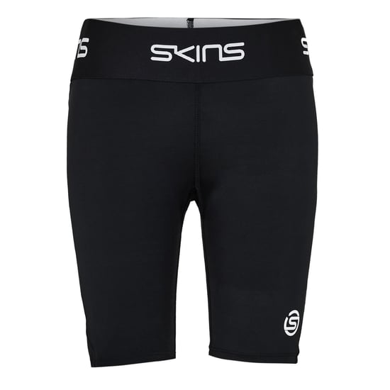 Skins - "Series-1" Kompressions-Shorts für Damen (Schwarz/Weiß) - Image 1