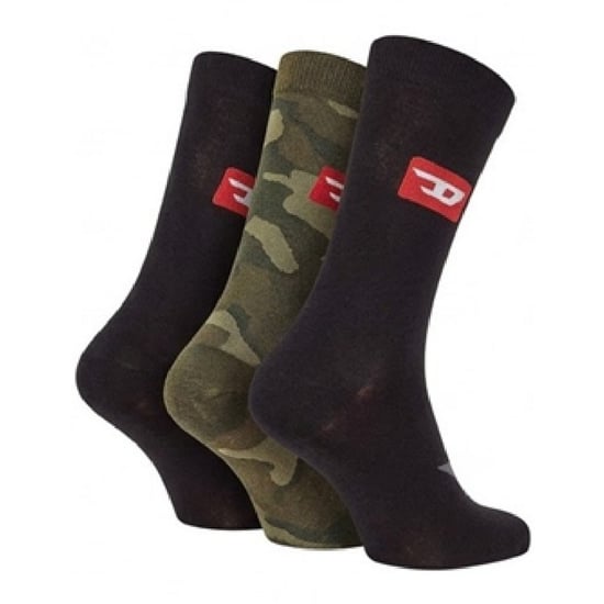 Diesel - Socken für Herren (3er-Pack) (Schwarz) - Image 2