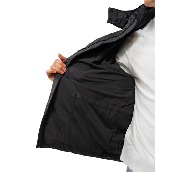 Lyle & Scott Kapuzenpufferjacke, Schwarz - Image 5