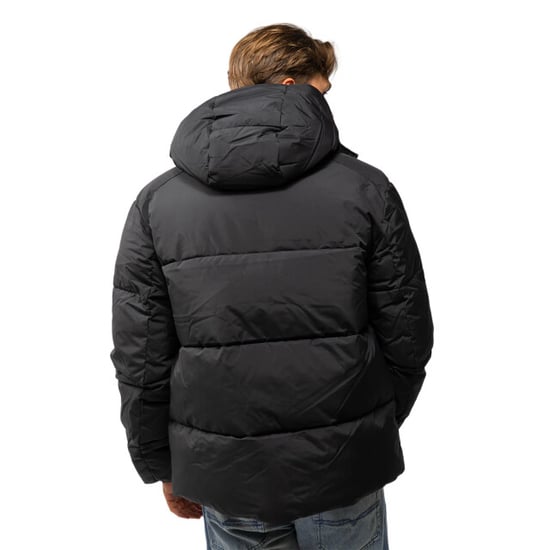 Lyle & Scott Kapuzenpufferjacke, Schwarz - Image 6
