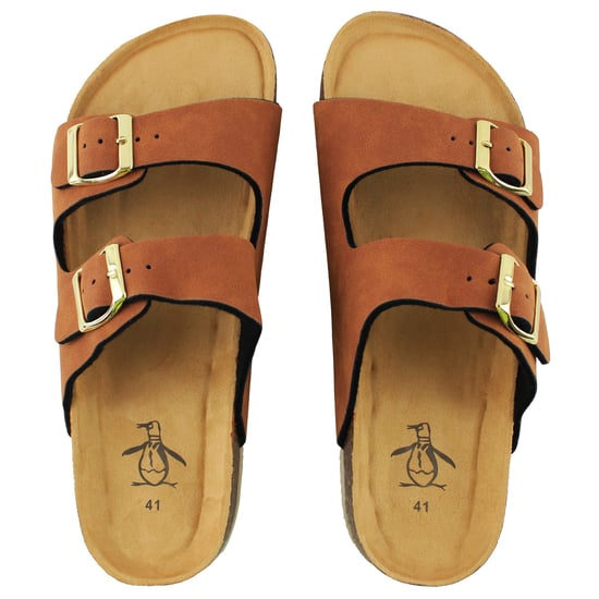 Penguin Port 2 Damen Sandalen in Tan - Image 1