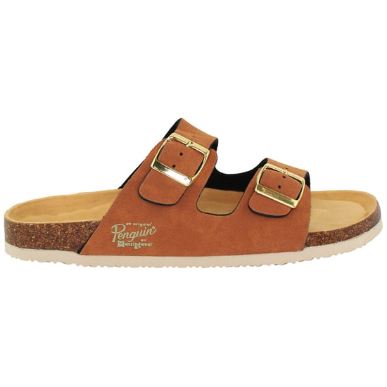 Penguin Port 2 Damen Sandalen in Tan - Image 2