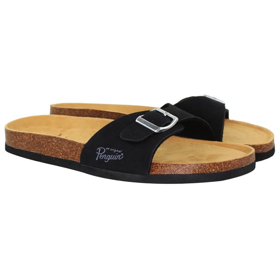 Penguin Pru Damen Schwarze Flip-Flops - Image 3