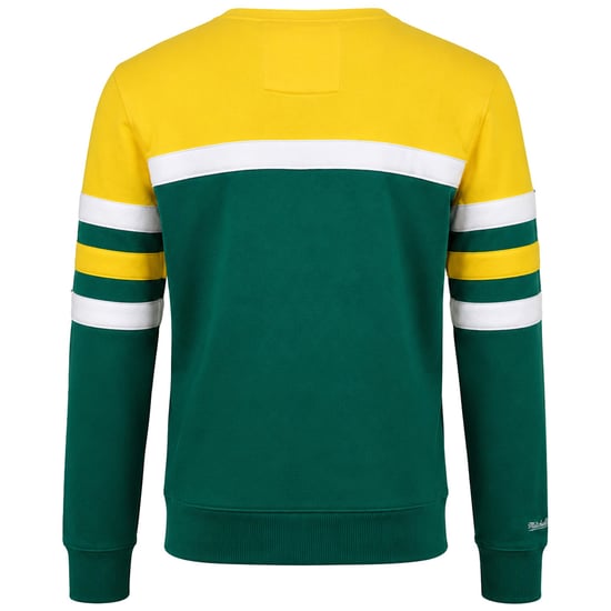 Mitchell & Ness NBA Seattle Supersonics Head Coach Herren Grün Pullover - Image 2