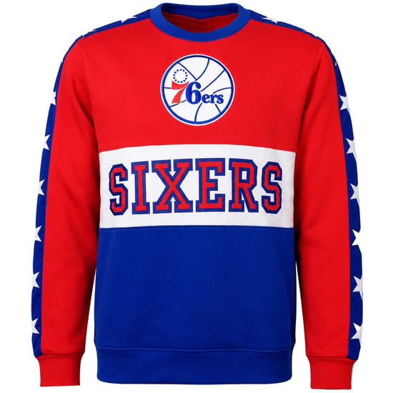 Mitchell & Ness NBA Philadelphia 76ers Leading Scorer Herren Roten Pullover - Image 1