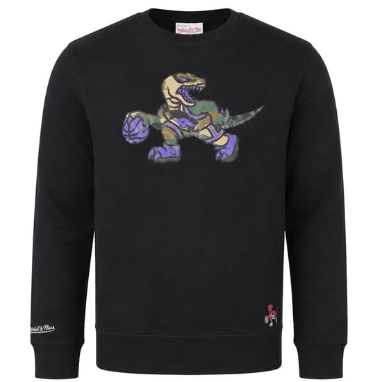 Mitchell & Ness NBA Toronto Raptors Woodland Herren Schwarz Pullover - Image 1