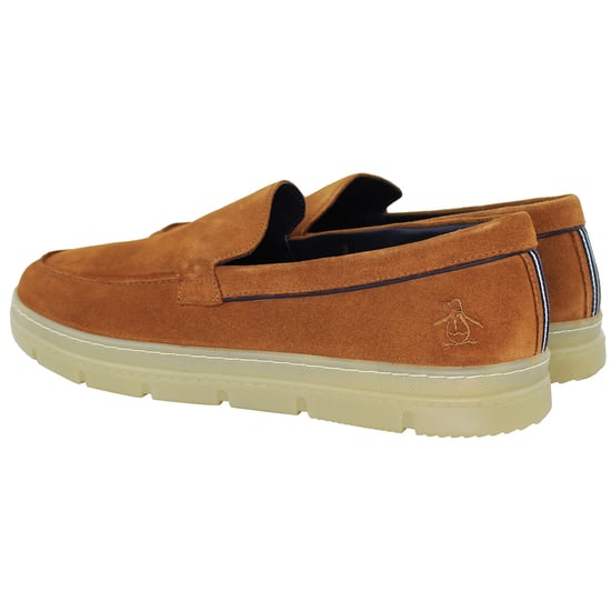 Penguin Cam Herren Sandfarben Schuhe - Image 3