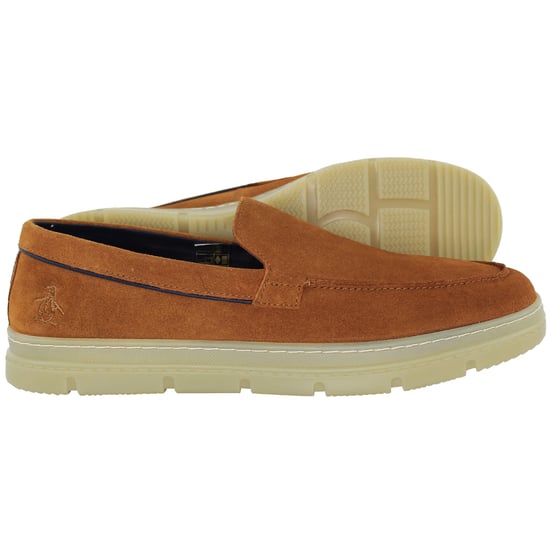 Penguin Cam Herren Sandfarben Schuhe - Image 4