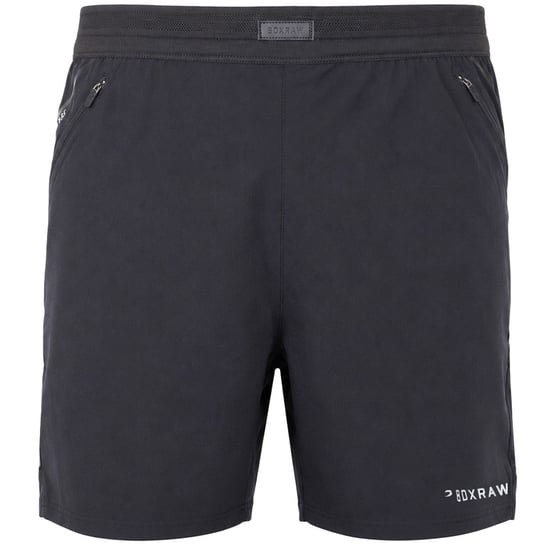 BoxRaw Sparring Club Herren schwarze Shorts - Image 1