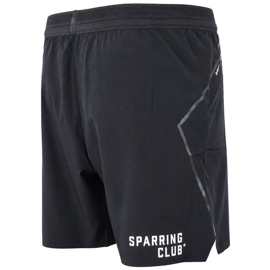 BoxRaw Sparring Club Herren schwarze Shorts - Image 2