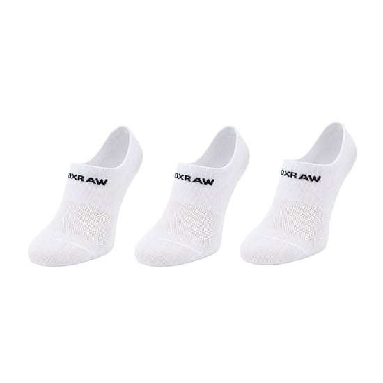 BoxRaw 3er-Pack Weiße Niedrige Socken - Image 1
