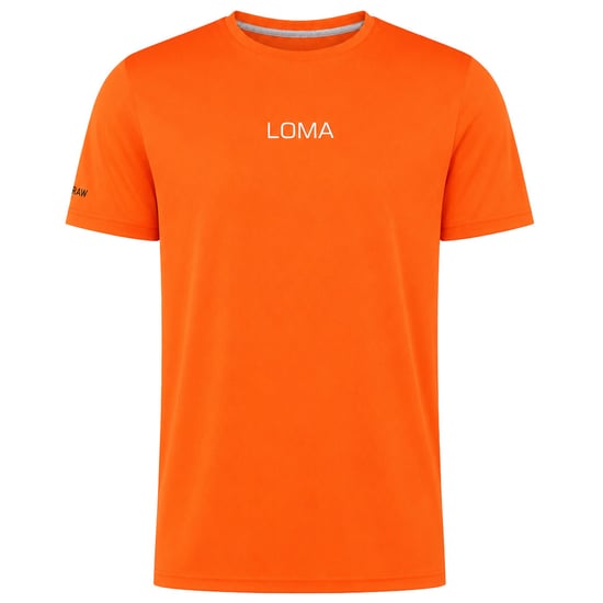 BoxRaw Loma Herren Orange T-Shirt - Image 1