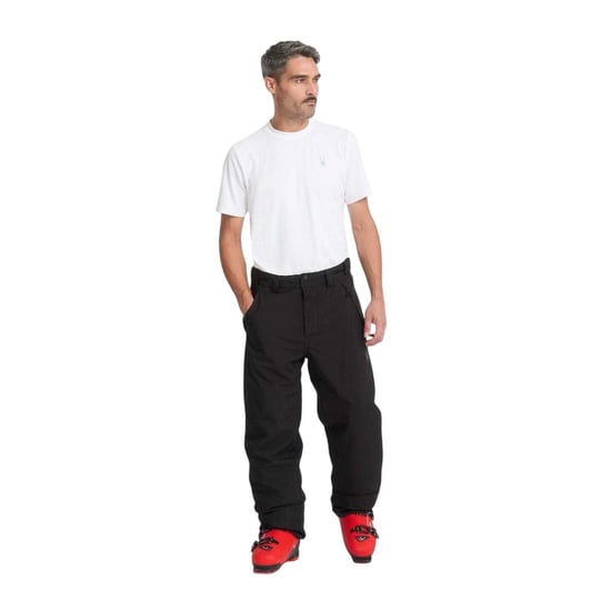 Spyder - Latzhosen für Herren, Weites Bein (Schwarz) - Image 1