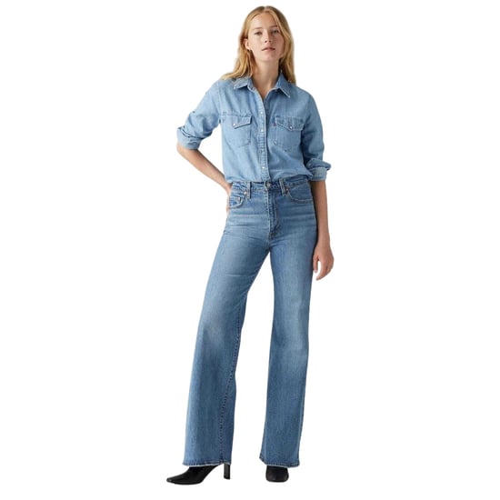 Levis - "Ribcage" Jeans für Damen (Spaziergänge in Sonoma) - Image 1
