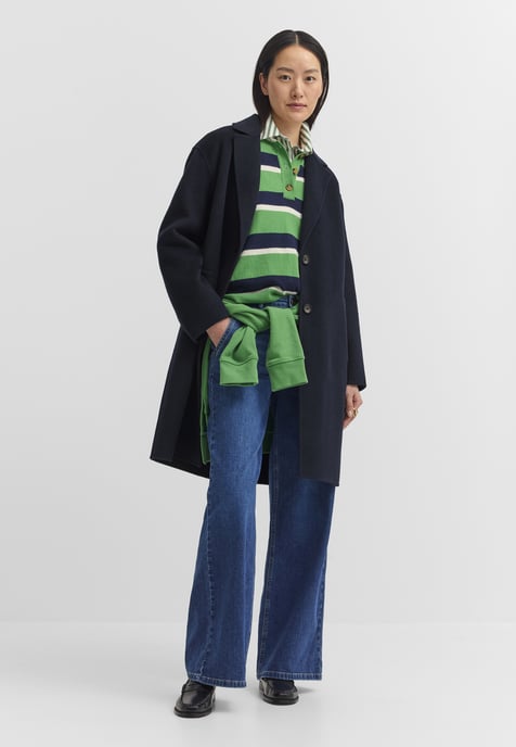 Bugatti Damen Mantel Doubleface Wollmix Reverskragen - Image 3