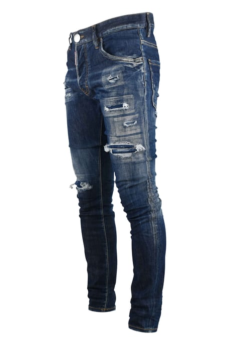 Dsquared2 Super Twinky Jean Blau - Image 4