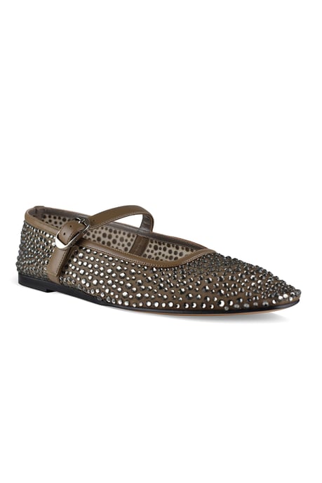 Le Monde Béryl Mary Jane Ballerinas Braun - Image 2
