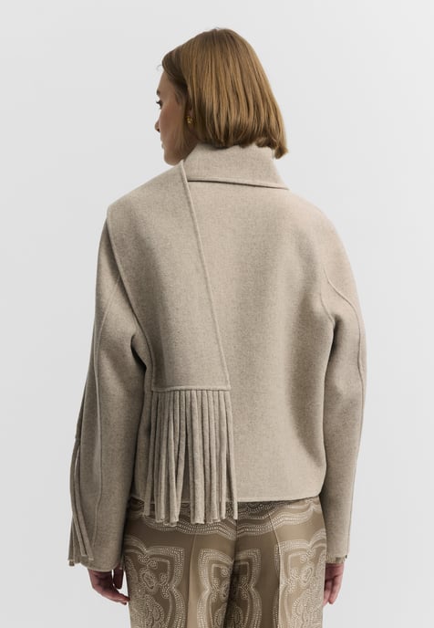 Bugatti Damen Blazer Doubleface Wollmix Schal - Image 2