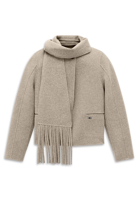 Bugatti Damen Blazer Doubleface Wollmix Schal - Image 4