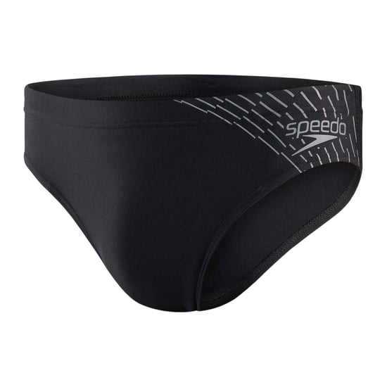 Speedo - "Medley" Schwimmshorts für Herren (Schwarz/Grau) - Image 2