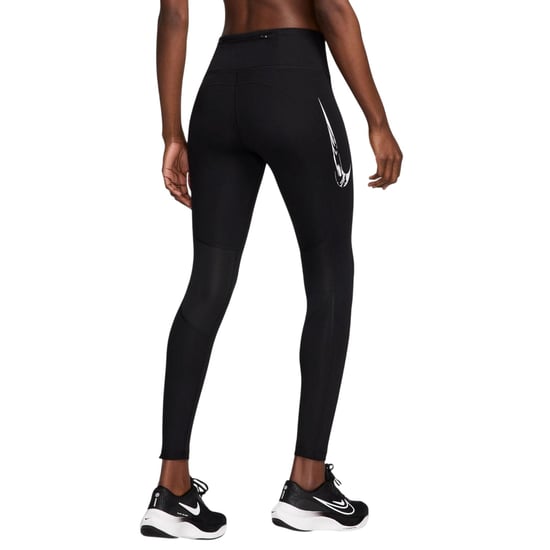 Nike - "Fast" Leggings für Damen (Schwarz/Weiß) - Image 3