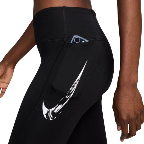 Nike - "Fast" Leggings für Damen (Schwarz/Weiß) - Image 4