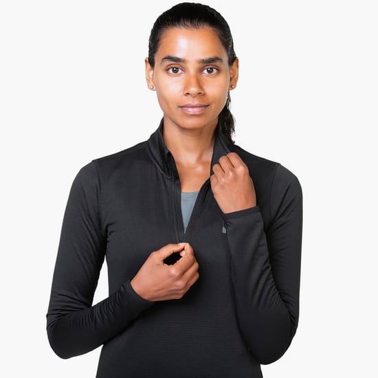 Sprayway Damen-Fleece-Halbzip-Oberteil mit Daumenlöchern - Schwarz - Image 4