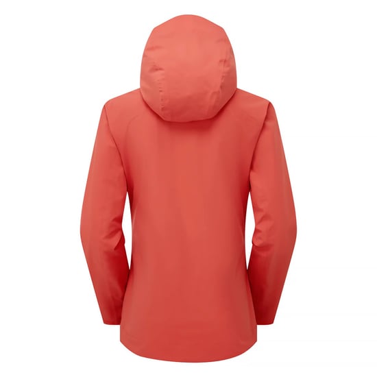 Damen Leichte Wasserdichte Kapuzenjacke mit Reißverschluss für Wandern - Image 2