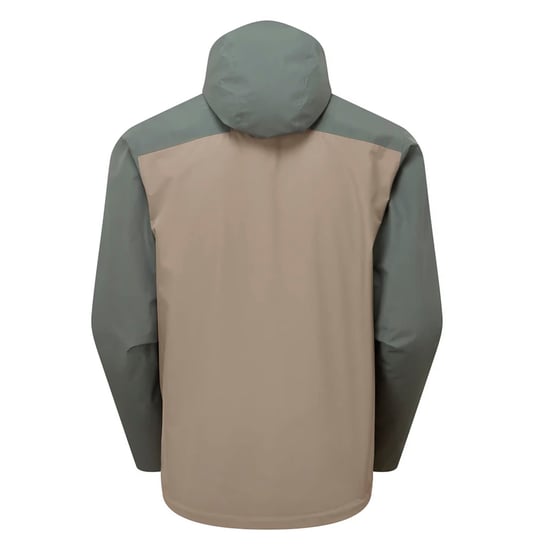 Herren Wasserdichte Outdoor-Jacke mit Kapuze Winddichte Regenjacke - Image 2