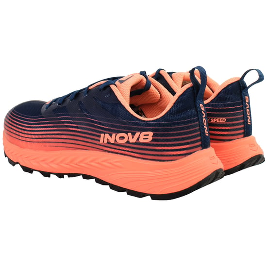 Inov-8 Trailfly Speed Damen Laufschuhe Navy/Coral (Breite Passform) - Image 3