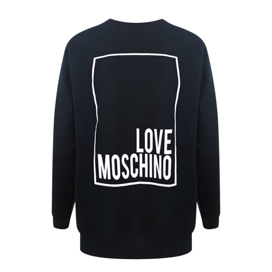 Moschino Box Logo Schwarzer Pullover - Image 1